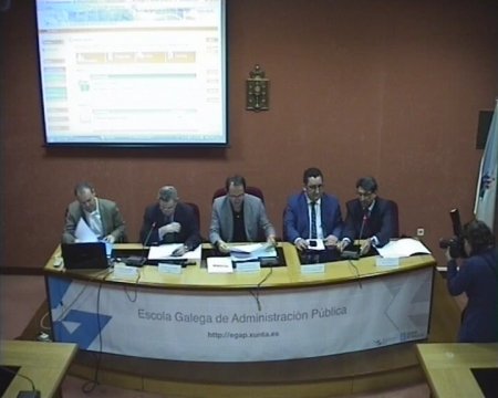 Rolda de prensa de presentación dos primeiros cursos en liña de linguaxe administrativa
